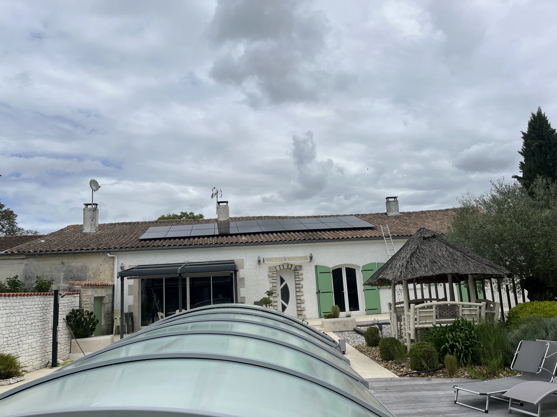 Installation d’une centrale solaire de 8,5 kWc à Mainxe (16)