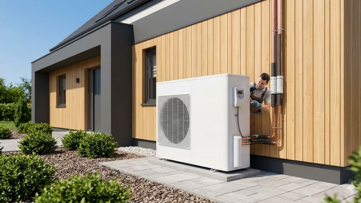 dépannage d'une pompe à chaleur air eau